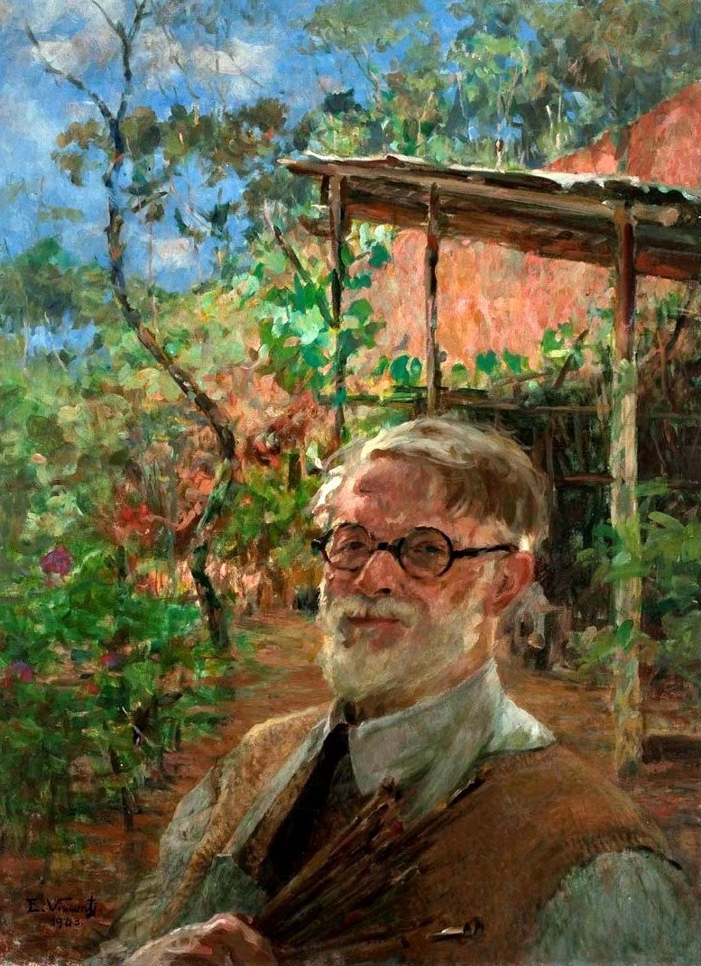 Autoritratto all'aperto